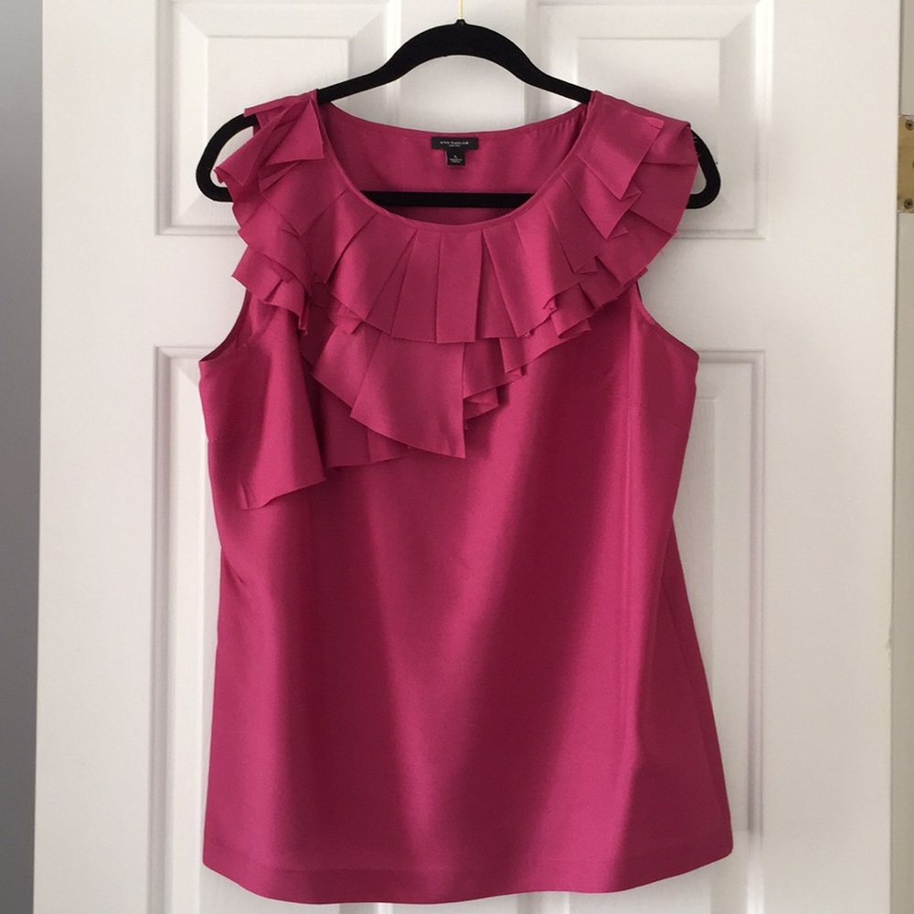 100% silk blouse